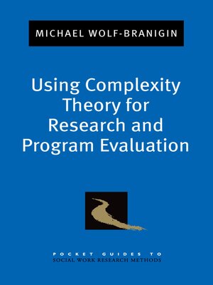 cover image of Using Complexity Theory for Research and Program Evaluation